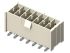 Conector macho para PCB Samtec serie IPL1 de 4 vías, 1 fila, paso 2.54mm, para soldar, Montaje en orificio pasante