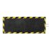 Coba Europe Cable Protection Mat Anti-Slip, Walkway Mat, Carpet, Indoor Use, Black, Yellow, 400mm 1200mm 13mm