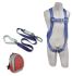 Protecta Fall Arrest Kit with 1 AB17510CE Single point harness, 1 AE5101 Shock Absorbing Lanyard, 1 AK053 Bag
