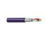 Belden Twisted Pair Data Cable, 2 Pairs, 0.25 mm², 4 Cores, 24 AWG, Screened, 500m, Purple Sheath