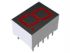 LAP-401VD ROHM LED LED Display, CA Red 36 mcd RH DP 10.2mm