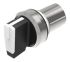 EAO Series 45 Series 2 Position Selector Switch Head, 22.3mm Cutout, White Handle