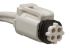 Molex Connector Housing Cable Mount Plug, 4P, Plug-In Termination, 11.5A, 750 V