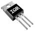 MOSFET, 1 elem/chip, 130 A, 75 V, 3-tüskés, TO-220AB IRF1407PbF Egyszeres