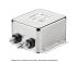 Schaffner FN2010 Serien EMI filter, Chassismontering, 1A, 250 V ac/dc, 0 → 400Hz, Terminering: Spadestik, Antal
