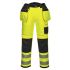RS PRO Abrasion Resistant Hi Vis Work Trousers, L Waist Size