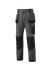 Pantalones de trabajo para Hombre, pierna 32plg, Gris/negro DP1005 38plg 92 ￫ 96cm
