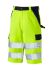 Dickies SA30065 Yellow/Navy Men Hi Vis Shorts, 88 → 92cm