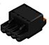 Weidmuller, 5.08mm Pitch, BL 5.08, 4 Way, , Pluggable Terminal Block, Plug, Cable Mount, Screw Termination, 1013450000