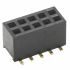 HARWIN Straight Surface Mount PCB Socket, 100-Contact, 2-Row, 1.27mm Pitch, Solder Termination