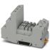 Support relais Phoenix Contact série RIF-4-BSC 3 contacts, Rail DIN, 250 V dc, 400V c.a., pour Série RIF