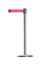 Tensator Red & White Retractable Barrier, 2.3m, Red, White Tape