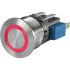Capacitive Switch Momentary,Illuminated, Red, IP40, IP67 Ag