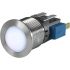 Interruptor capacitivo Schurter, , iluminado, Led Blanco, 24V dc, 10A, IP40, IP67