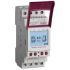 2 Channel Digital DIN Rail Time Switch Measures Days, Hours, Minutes, Seconds, 12 → 24 V ac/dc