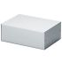 Takachi Electric Industrial GA Series Ivory White ABS Enclosure, IP54, Ivory White Lid, 120 x 170 x 80mm