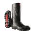 Dunlop Purofort Black Steel Toe Capped Safety Boots, EU 39