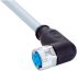 Sick Right Angle Female 3 way M8 to 3 way Unterminated Sensor Actuator Cable, 5m