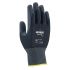 Uvex Unilite 6605 Black Nylon General Purpose Work Gloves, Size 10, Large, NBR Coating