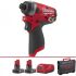 Milwaukee 1/4 in 12V, 6Ah Cordless Impact Driver