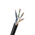 Belden Cat6 Ethernet Cable, U/UTP, Black PVC Sheath, 305m