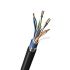 Ethernet kábel, Fekete, 300 V AC, 600 V AC, 305m