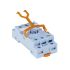 Releco MRC Relay Socket for use with 11-Pin Standard Relay 11 Pin, DIN Rail, 250V