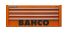 Bahco Rustfrit stål (top) Værktøjsskuffedarium med 4 Skuffer, 501mm x 1016mm x 419mm