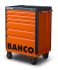 Bahco 6 drawer Solid Steel Wheeled Tool Chest, 980mm x 693mm x 510mm