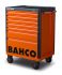 Bahco 7 drawer Solid Steel Wheeled Tool Chest, 980mm x 693mm x 510mm