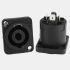 RS PRO Panel Mount Loudspeaker Connector Plug, 4 Way, 1A