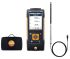 Testo 440 Hot Wire Kit Anemometer, 30m/s Max, Measures Air Velocity, Temperature, Volume Flow