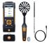 Testo 440 Air Flow ComboKit 1 with Bluetooth Hot Wire, NTC, TC, Vane Anemometer, 35m/s Max, Measures Air Velocity,