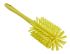 One Piece Pipe Brush with Handle, Yellow