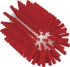 Scovolino Vikan, con setole in Poliestere di 24mm, colore Rosso