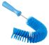 Vikan Medium Bristle Blue Scrubbing Brush, Polyester bristle material