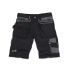 Pantalones cortos de trabajo  para hombre Scruffs de Tela de color Negro, talla 34plg