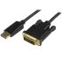StarTech.com DisplayPort to DVI Adapter, 914mm Length - 1920 x 1200 Maximum Resolution
