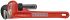 Ega-Master Pipe Wrench, 914.4 mm Overall Length, 127mm Max Jaw Capacity