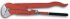 Ega-Master Pipe Wrench, 535.0 mm Overall, 50.8mm Jaw Capacity, Metal Handle