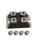 STMicroelectronics 45V 240A, Dual Schottky Diode, 4-Pin ISOTOP STPS24045TV