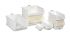 RS PRO 31.4L White PP Semi-open Fronted Container, 200mm x 520mm x 310mm