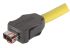 HARTING IX Industrial Series Male IX Industrial Connector, Cable Mount, Cat6a