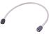 HARTING Cat6a Male ix Industrial to Male ix Industrial Ethernet Cable, Grey PVC Sheath, 0.5m