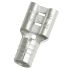 RS PRO Uninsulated Female Spade Connector, Receptacle, 0.8 x 6.35mm Tab Size, 4mm² to 6mm²