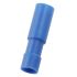 RS PRO Blue Insulated Female Spade Connector, Double Crimp, 3.9mm Tab Size, 1.5mm² to 2.5mm²