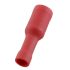 RS PRO Red Insulated Female Spade Connector, Receptacle, 3.9mm Tab Size, 0.5mm² to 1.5mm²
