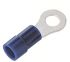 RS PRO Insulated Ring Terminal, 4.3mm Stud Size, 1.5mm² to 2.5mm² Wire Size, Blue