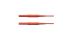 Cable de prueba Schutzinger de color Rojo, Macho-Macho, 16A, 1.5m