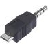 Konektor Micro USB, řada: CLB-JL, Samec typ Micro USB, Kabelová montáž, 5 V DC, 1A